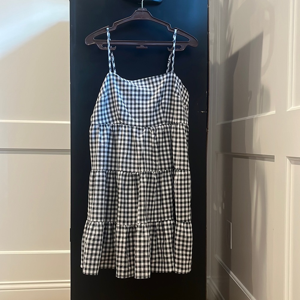 Forever 21 checker dress